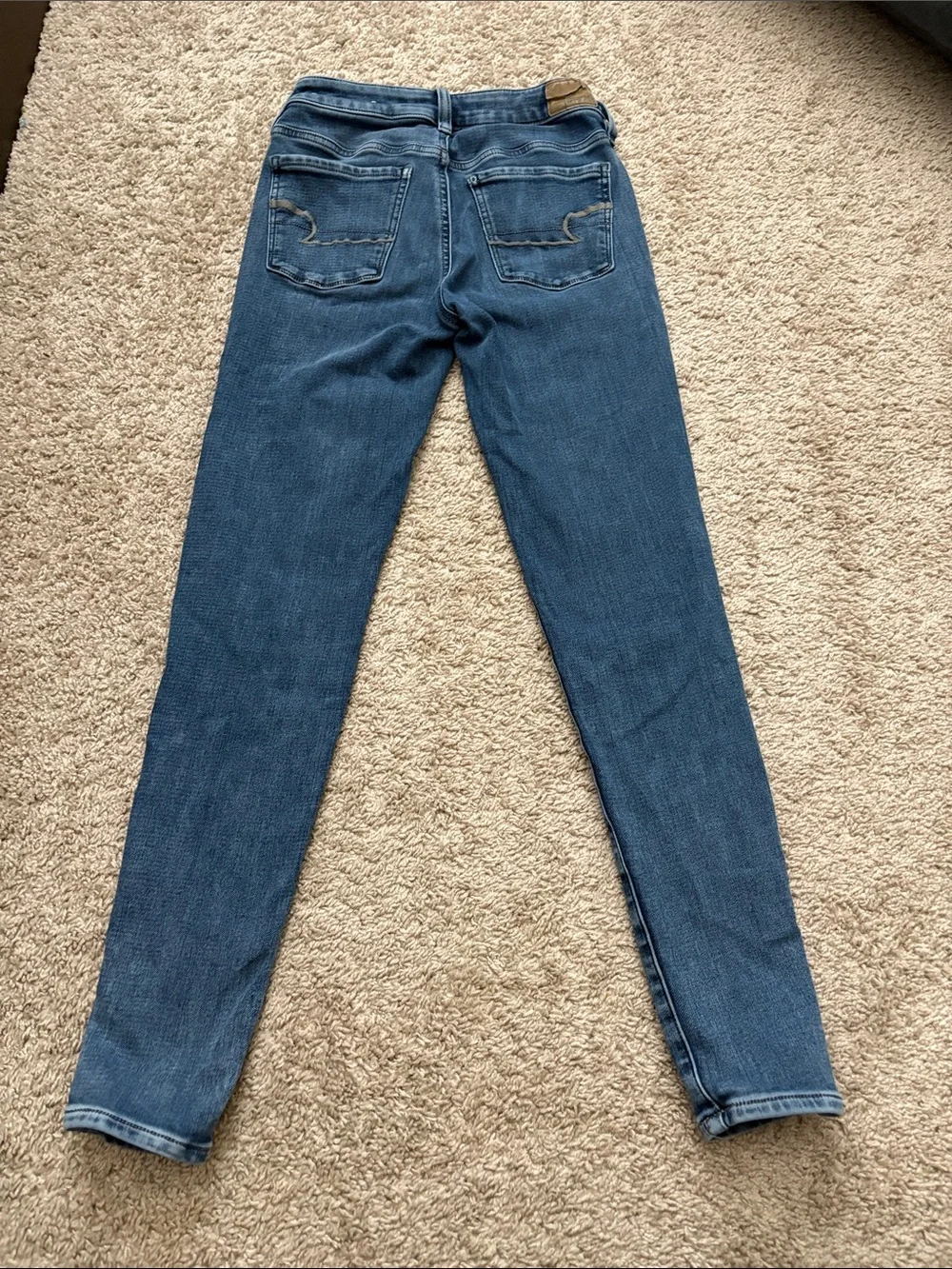 American Eagle Outfitters Dark Blue Skinny Jeans